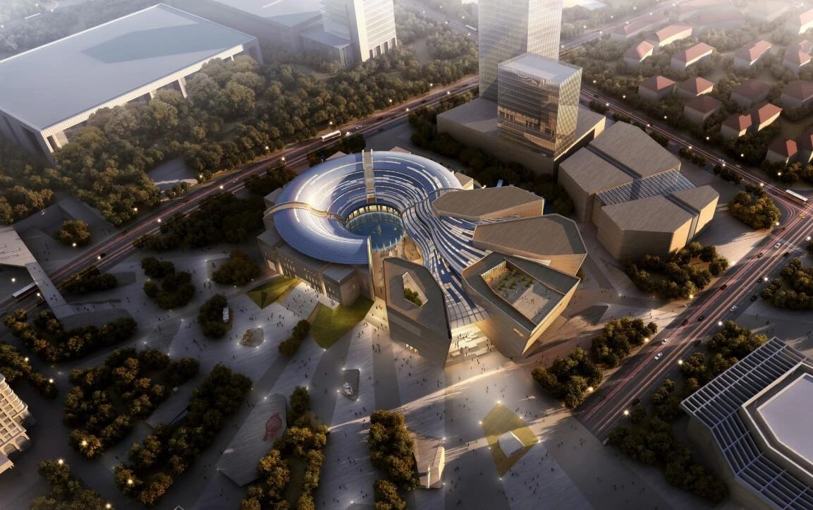 中建聯(lián)合|打造城市文化新空間，青島博物館擴(kuò)建工程正式開工(圖6)